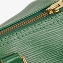 Louis Vuitton Speedy 25 Green EPI Leather Handbag