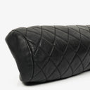 Chanel Black Quilted Leather Timeless Clutch Bag