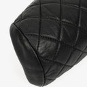 Chanel Black Quilted Leather Timeless Clutch Bag