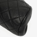 Chanel Black Quilted Leather Timeless Clutch Bag