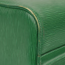 Louis Vuitton Speedy 25 Green EPI Leather Handbag