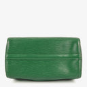 Louis Vuitton Speedy 25 Green EPI Leather Handbag
