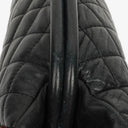 Chanel Black Quilted Leather Timeless Clutch Bag