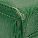 Louis Vuitton Speedy 25 Green EPI Leather Handbag