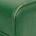 Louis Vuitton Speedy 25 Green EPI Leather Handbag