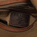 Prada Canapa Logo Hobo Shoulder Bag