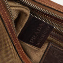 Prada Canapa Logo Hobo Shoulder Bag