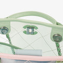 Chanel Transparent Multicolor Quilted PVC Coco Splash Tote Bag