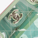 Chanel Transparent Multicolor Quilted PVC Coco Splash Tote Bag