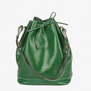 Louis Vuitton Noe Grande GM Green EPI Leather Shoulder Bag