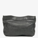 Balenciaga Black Chevre Leather Trousse Maquillage Cosmetic Pouch