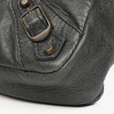 Balenciaga Black Chevre Leather Trousse Maquillage Cosmetic Pouch