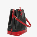 Louis Vuitton Noe Grande GM Black And Red EPI Leather Shoulder Bag