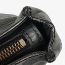Balenciaga Black Chevre Leather Trousse Maquillage Cosmetic Pouch