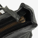 Balenciaga Black Chevre Leather Trousse Maquillage Cosmetic Pouch