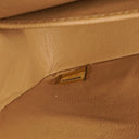 Chanel Medium Classic Vintage Double Flap Bag Beige Quilted Caviar Leather With Silver-Tone Hardware