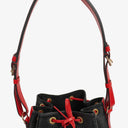 Louis Vuitton Noe Grande GM Black And Red EPI Leather Shoulder Bag