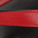 Louis Vuitton Noe Grande GM Black And Red EPI Leather Shoulder Bag