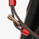 Louis Vuitton Noe Grande GM Black And Red EPI Leather Shoulder Bag