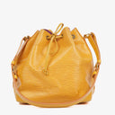 Louis Vuitton Petit Noe Yellow EPI Leather Shoulder Bag