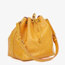 Louis Vuitton Petit Noe Yellow EPI Leather Shoulder Bag