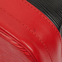Louis Vuitton Noe Grande GM Black And Red EPI Leather Shoulder Bag