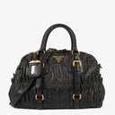 Prada Nappa Gaufre'An Nero Shoulder Bag