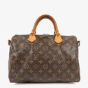 Louis Vuitton Speedy 30 Bandouliere Monogram Canvas Handbag