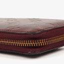 Louis Vuitton Rouge Fauviste Vernis Zippy Wallet