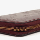 Louis Vuitton Rouge Fauviste Vernis Zippy Wallet