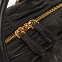 Prada Nappa Gaufre'An Nero Shoulder Bag