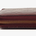 Louis Vuitton Rouge Fauviste Vernis Zippy Wallet