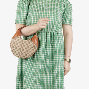 Gucci GG Monogram Mini Glam Hobo Bag