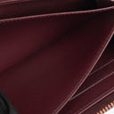 Louis Vuitton Rouge Fauviste Vernis Zippy Wallet