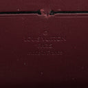 Louis Vuitton Rouge Fauviste Vernis Zippy Wallet