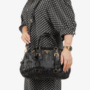 Prada Nappa Gaufre'An Nero Shoulder Bag