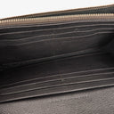 Balenciaga Grey Lambskin Leather Bi-Fold Long Continental Wallet