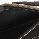 Balenciaga Grey Lambskin Leather Bi-Fold Long Continental Wallet