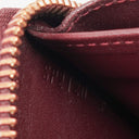 Louis Vuitton Rouge Fauviste Vernis Zippy Wallet