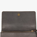 Balenciaga Grey Lambskin Leather Bi-Fold Long Continental Wallet