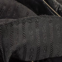 Prada Nappa Leather Gaufre Black Tote Bag