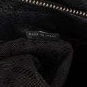 Prada Nappa Leather Gaufre Black Tote Bag