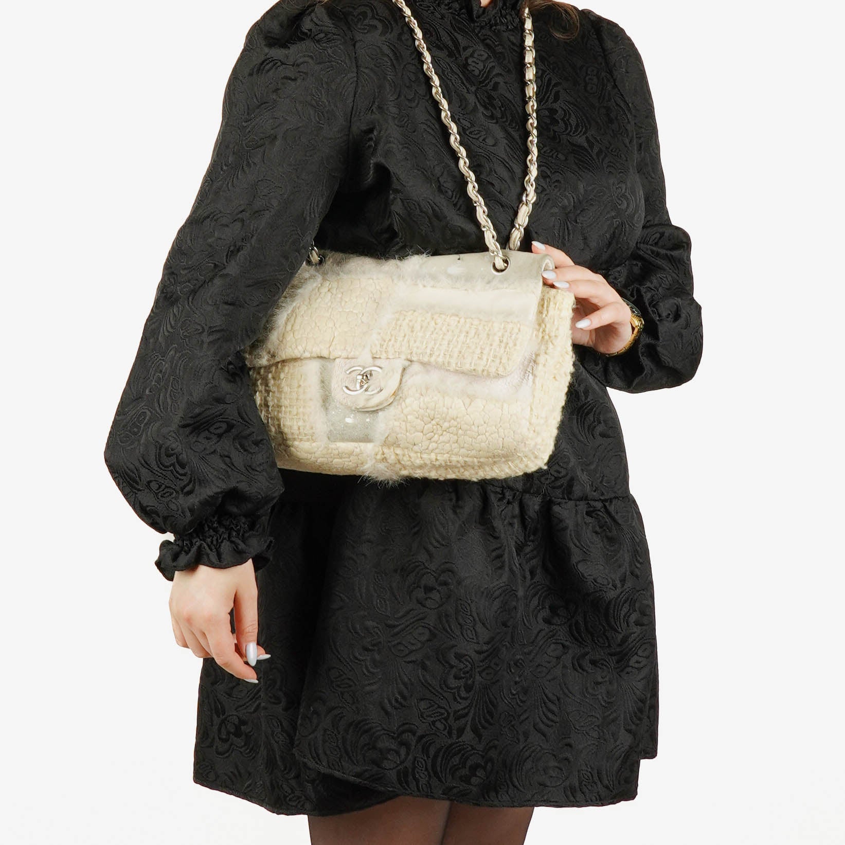 Chanel Gemischte Single Flap Tasche