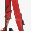 Louis Vuitton Noe GM Bi-Colour Black and Red EPI Leather Shoulder Bag