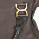 Chloe Marcie Leather Top Handle Shoulder Bag