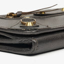 Balenciaga Grey Lambskin Leather Bi-Fold Long Continental Wallet