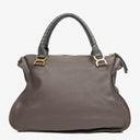 Chloe Marcie Leather Top Handle Shoulder Bag