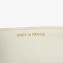 Chanel Medium Classic Vintage Double Flap Bag In White Quilted Lambskin And 24K Gold-Plated Hardware