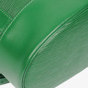 Sac à dos Louis Vuitton Randonnee PM en cuir EPI vert