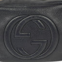 Gucci Soho Disco Navy Leather Shoulder Bag